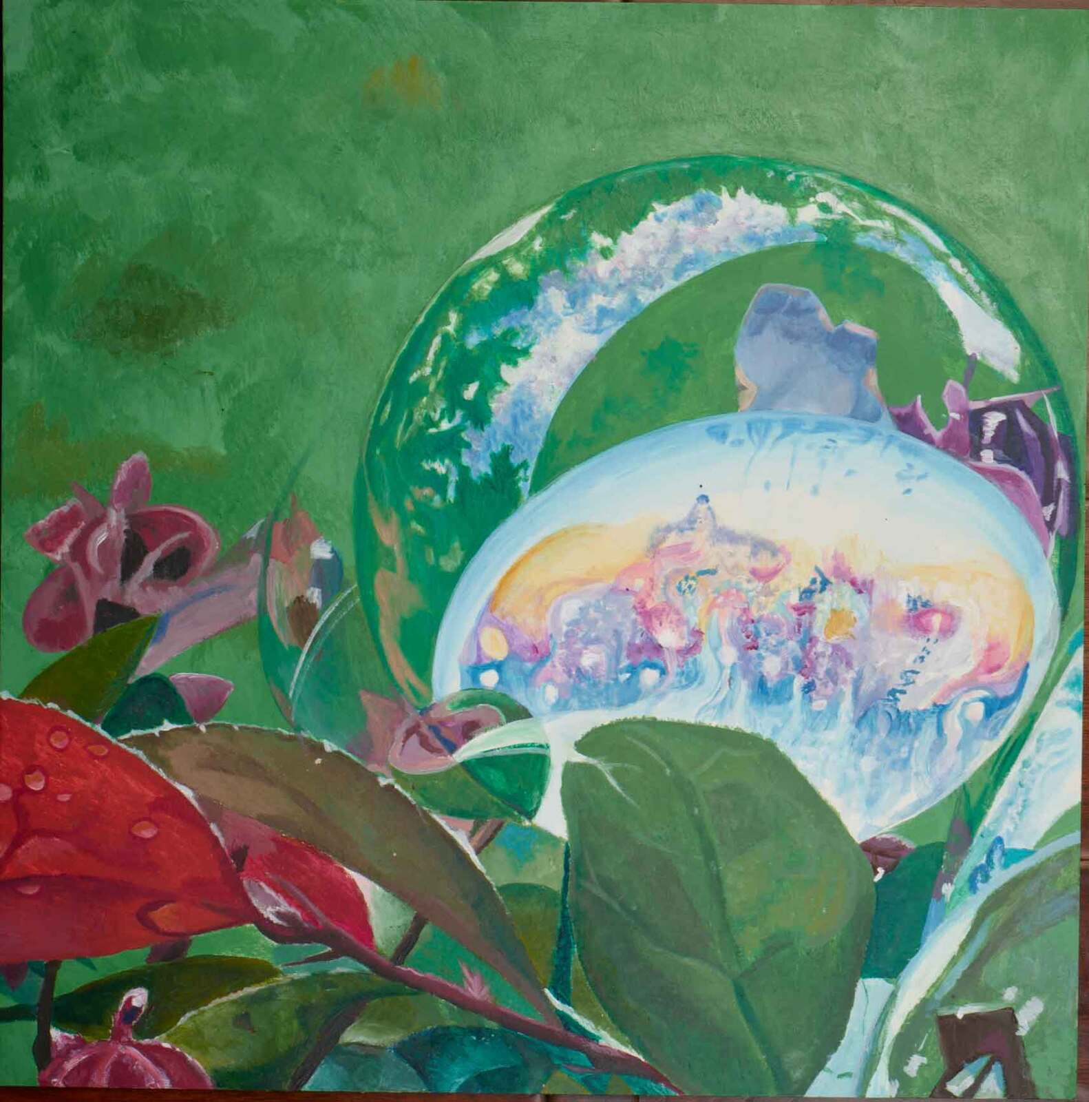 Bubble in the Bushes